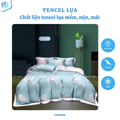 Bộ Drap Tencel Modal RIO Print D4TMD ( 4 món)