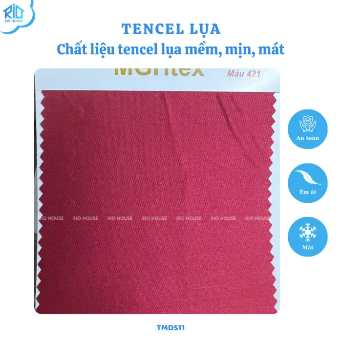 Bộ Chăn Ga Gối Tencel Modal RIO Solid F5TMDS ( 5 Món)