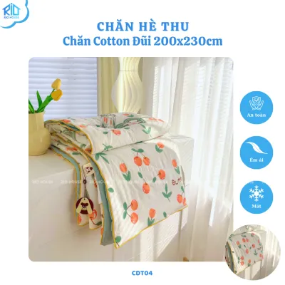 Chăn Cotton Đũi RIO CH2023-CTD04